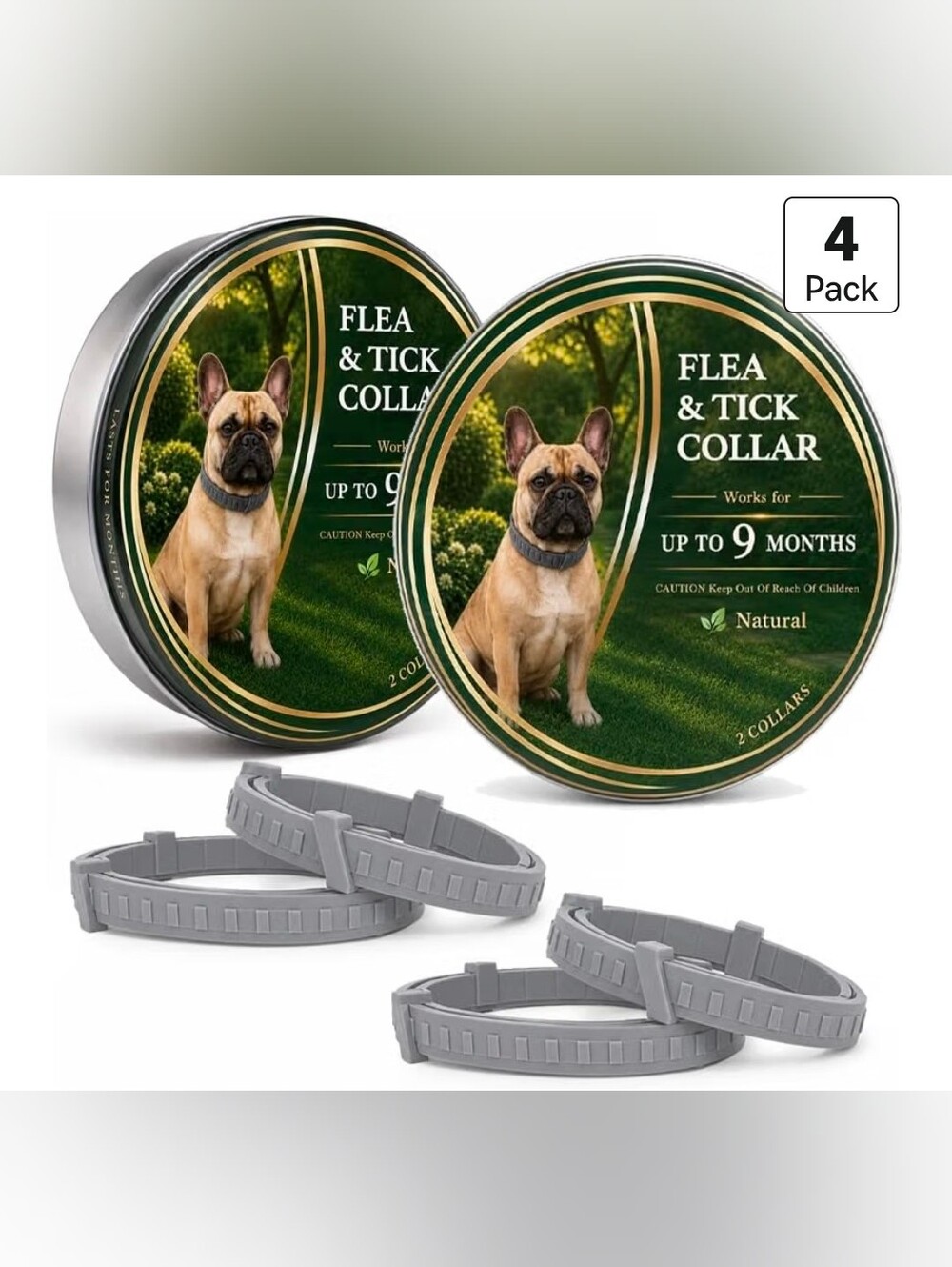 Flea Collar for Dogs, Dog Tick Collar, Tick and Flea Collar for Dogs.